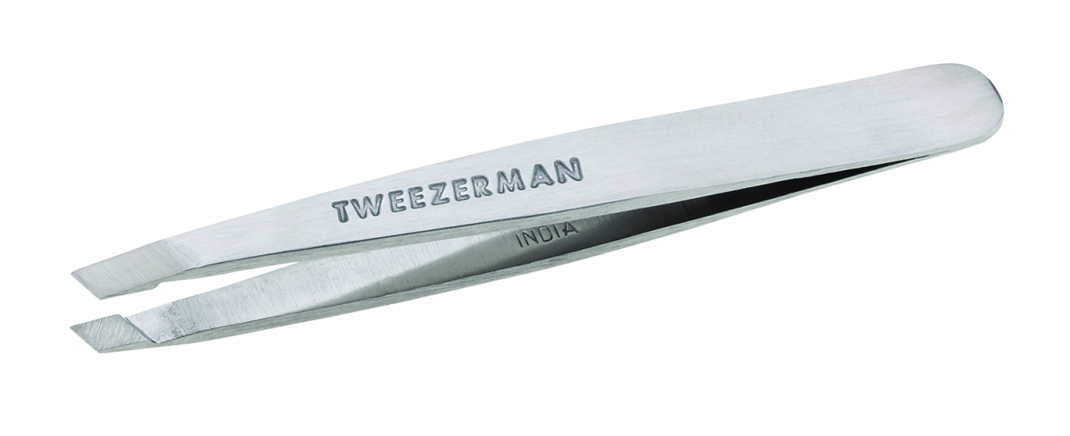 Tweezerman Slant Mini Stainless acél csipesz