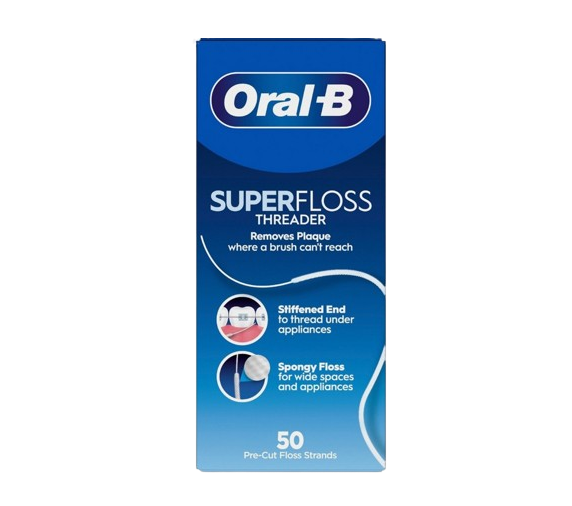 Oral-b Fogselyem Superfloss, 50 db
