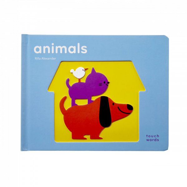 Tapogatós könyv Érintések - Állatok