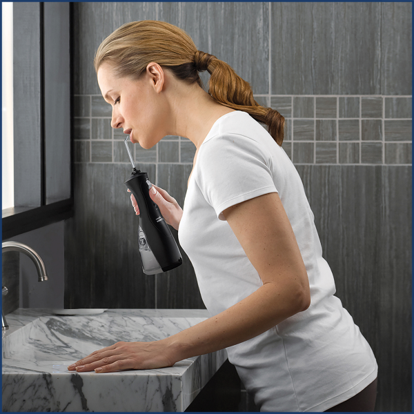 Waterpik Cordless Plus WP462 Black, utazó szájzuhany