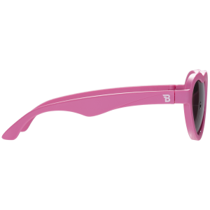 BABIATORS Hearts Paparazzi Pink, napszemüvegek rózsaszín, 3-5 éves korig