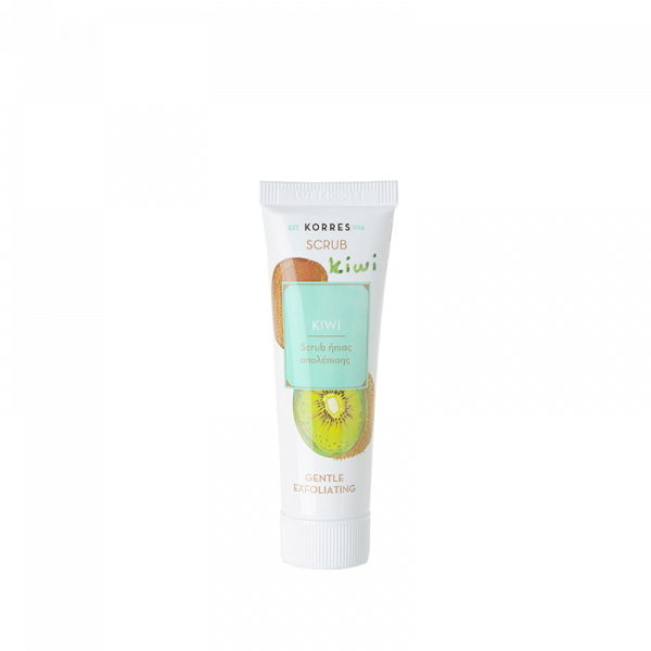 KORRES Beauty shots - SCRUB KIWI - Gyengéd tisztító peeling KIWI, 18 ml