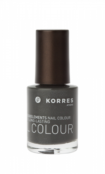 KORRES Nail Colour STEEL GREY 97 - Körömápoló lakk, 10 ml