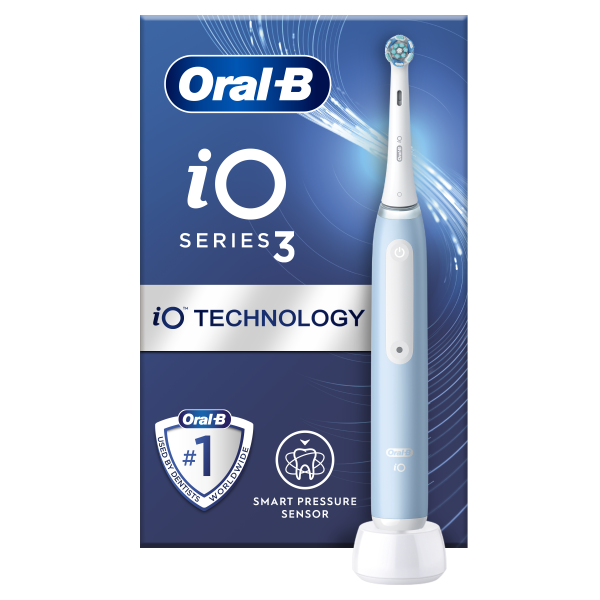 Oral-B iO Series 3 Ice Blue elektromos fogkefe