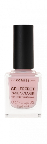 KORRES Gel-Effect Nail Colour – zselés körömlakk, 05 – Candy Pink, 11 ml