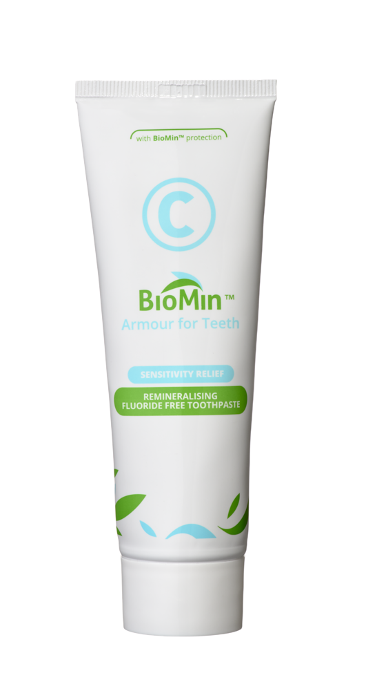 BioMin C fluoridmentes fogkrém érzékeny fogakra, 75 ml