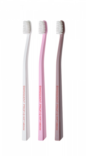SWISSDENT COLOURS fogkefe Soft-Medium (2+1 ingyen) - LUCERNE