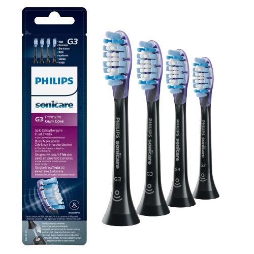 Philips Sonicare G3 Premium Gum Care Black HX9054/33, 4 db