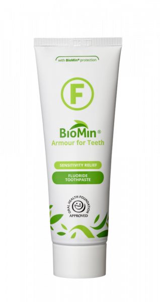BioMin F fogkrém fluoriddal az érzékeny fogsorra, 75 ml
