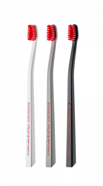 SWISSDENT COLOURS fogkefe Soft-Medium (2+1 ingyen) - LUGANO