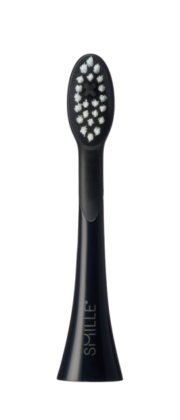 SMILLE Sonic Brush – Prémium szónikus fogkefe SANGI kónikus sörtékkel, fekete