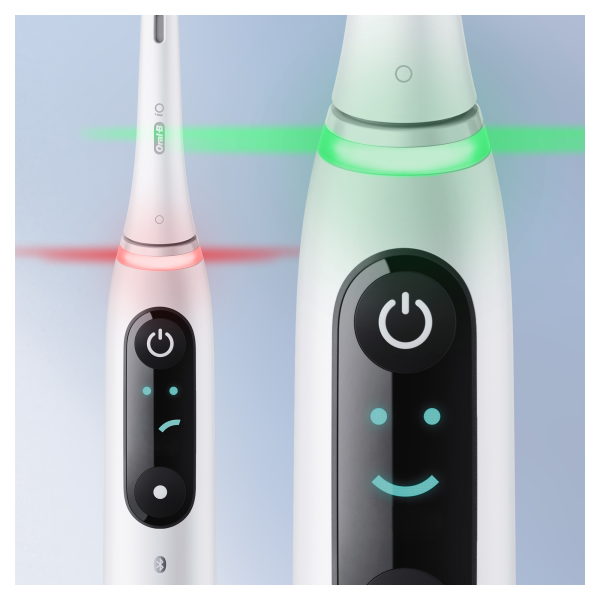 Oral-B iO Series 8N White Alabaster elektromos fogkefe, fehér