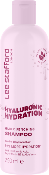Lee Stafford Hyaluronic Hydration Shampoo – intenzív hidratáló sampon, 250 ml