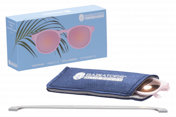 BABIATORS The Pixie Keyhole Napszemüveg, polarizált, rózsaszín, 0-2 éves korig