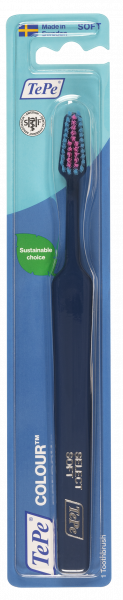 TePe Colour Soft, sötétkék, bliszteres