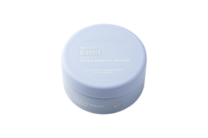 Lee Stafford Bleach Blondes Ice White ápoló hajmaszk kék pigmenttel, 200 ml