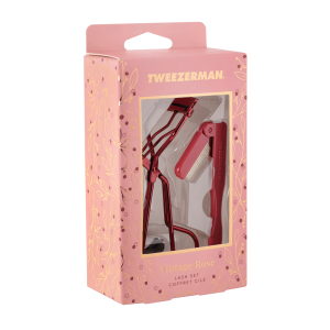 Tweezerman Vintage Rose Lash Set – szempillagöndörítő és fésű a tökéletes tekintetért