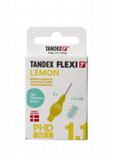 Tandex Flexi Yellow fogköztisztító, 0,7 mm, 6 db
