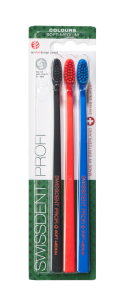 SWISSDENT COLOURS fogkefe Soft-Medium (2+1 ingyen) - ZUG
