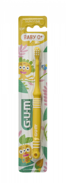 GUM Baby fogkefe, az első fogak tisztítására (0 - 2 éves korig)