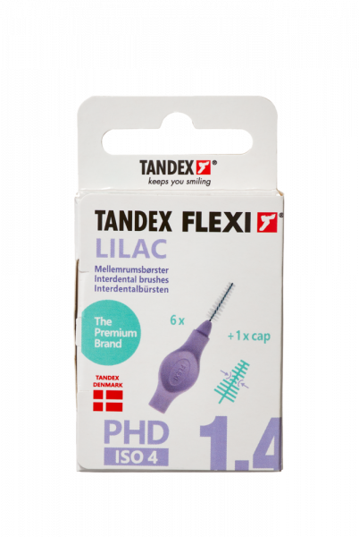 Tandex Flexi Lilac fogköztisztító, 0,8 mm, 6 db