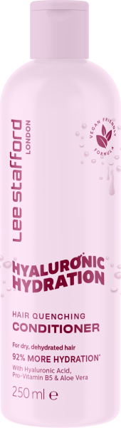 Lee Stafford Hyaluronic Hydration Conditioner – intenzív hidratáló hajkondicionáló hialuronsavval, 250 ml