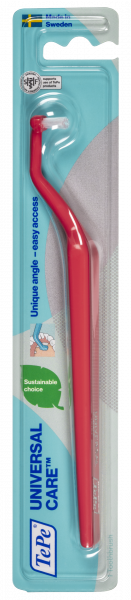 TePe Universal Care fogkefe implantátumok és fogszabályzók tisztítására