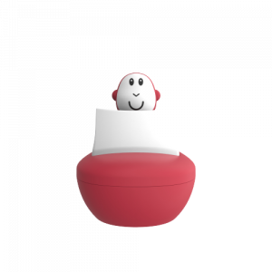 Matchstick Monkey, csónak, piros