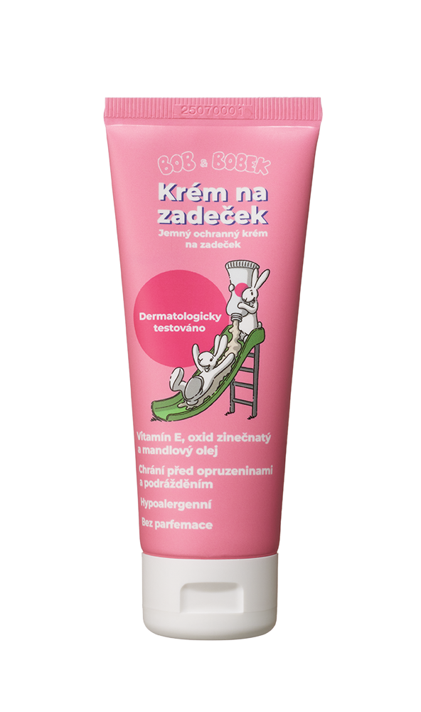 Bob és Bobek Popsikrém, gyengéd védőkrém a baba popsijának, 75 ml