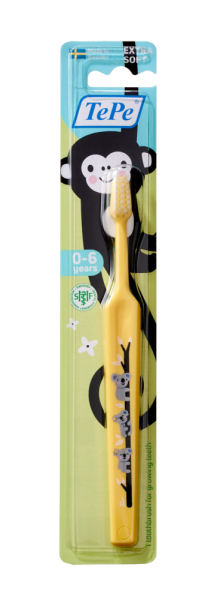 TePe Mini x-soft, gyermek fogkefe a legkisebbeknek
