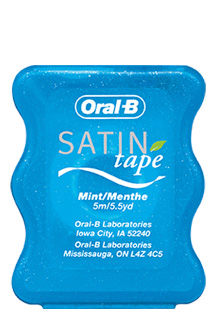 Oral-B Oral-B fogselyem Satin Tape 25 m mentás íz