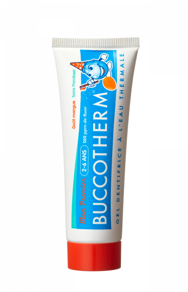 Buccotherm foggél gyermekeknek, 2-6 éves korig, mangó ízű, 50 ml