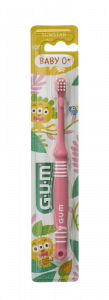 GUM Baby fogkefe, az első fogak tisztítására (0 - 2 éves korig)