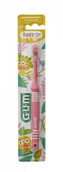 GUM Baby fogkefe, az első fogak tisztítására (0 - 2 éves korig)
