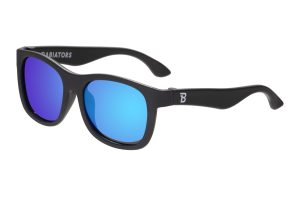 BABIATORS Polarized Navigator Jet Black, polarizált napszemüveg, fekete, 3-5 éves korig