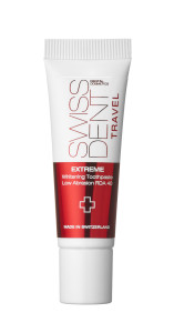 SWISSDENT EXTREME intenzív fehérítő fogkrém, utazó kiszerelés, 10 ml