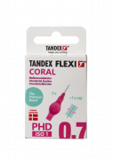 Tandex Flexi Coral fogköztisztító, 0,40 mm, 6 db