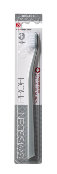 SWISSDENT GENTLE fogkefe X-soft, ezüst