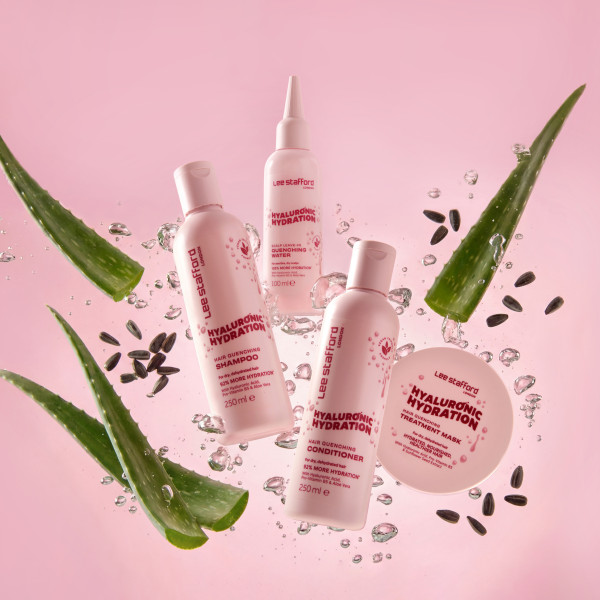 Lee Stafford Hyaluronic Hydration Conditioner – intenzív hidratáló hajkondicionáló hialuronsavval, 250 ml