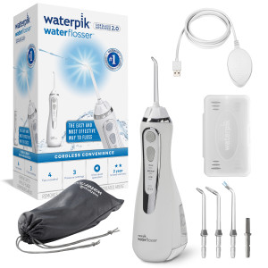 Waterpik Cordless Advanced 2.0 WP580 White, utazó szájzuhany
