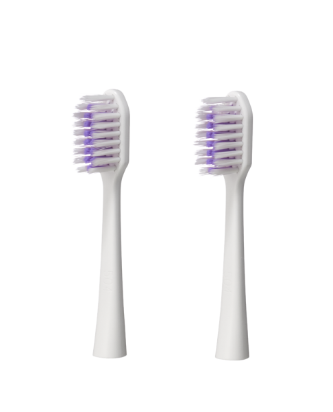 GUM Ortho Sonic Daily Refill pótfejek, 2 db, bliszteres kiszerelés, fehér