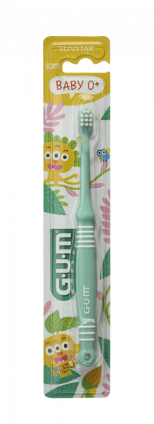 GUM Baby fogkefe, az első fogak tisztítására (0 - 2 éves korig)