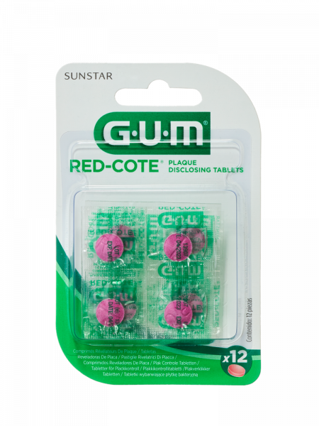 GUM Red-Cote tabletta, 12 db/csomag