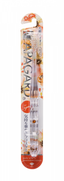 APAGARD fogkefe Swarovski® kristállyal, közepes erősségű sörtékkel