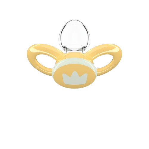 Dentistar fogszabályozó cumik 14 hónapos kortól, sárgászöld