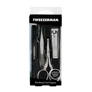 Tweezerman GEAR Essential Grooming Kit Szett férfiak számára