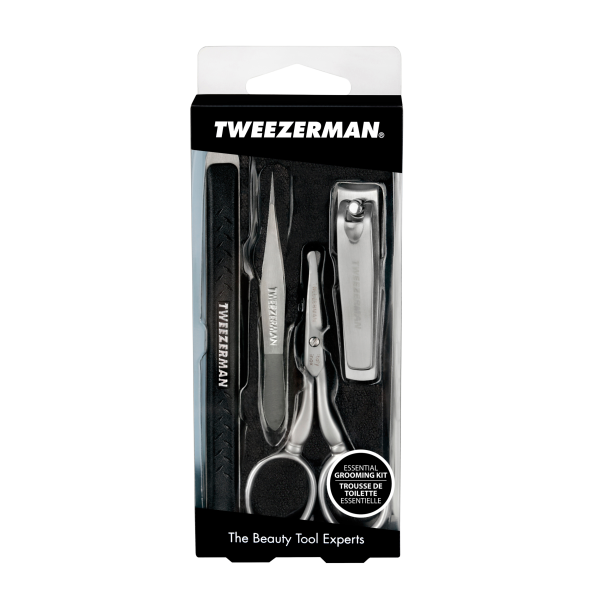 Tweezerman GEAR Essential Grooming Kit Szett férfiak számára
