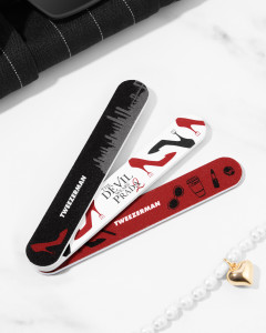 Tweezerman Nail File Set – körömreszelő szett Az ördög Pradát visel 2 limitált kiadásban