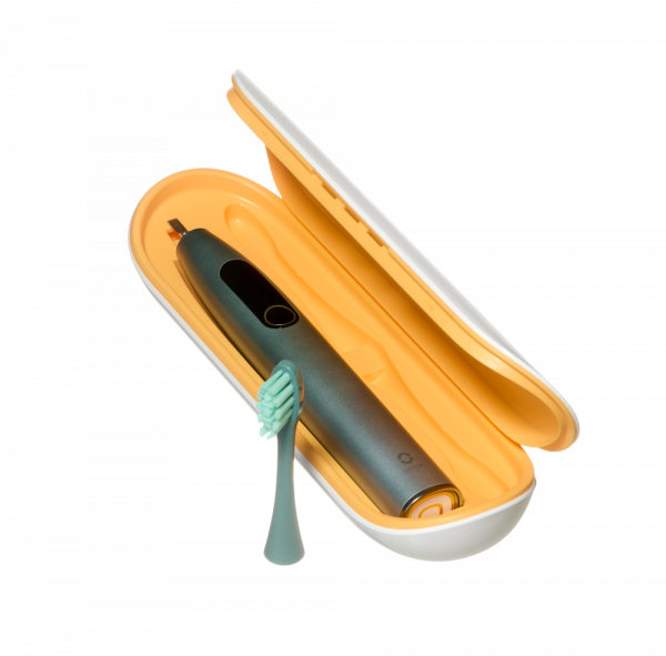 Oclean utazó- és tárolótok elektromos fogkeféhez, mangó/fehér