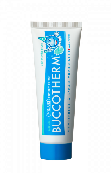 BUCCOTHERM JUNIOR FOGKRÉM ISKOLÁSOKNAK, 7-12 éves korig, 50 ml